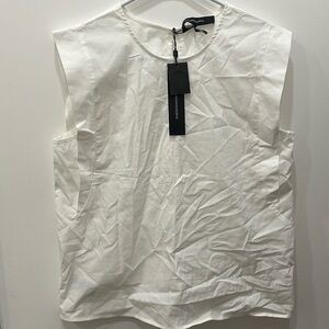 White blouse tank from BCBG MAXAZRIA